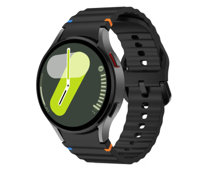 Pasek i akcesoria do zegarków TECH-PROTECT Silicone Sport do Galaxy Watch 4 / 5 / 5 Pro / 6 / 7 / FE Bl 5906302313389